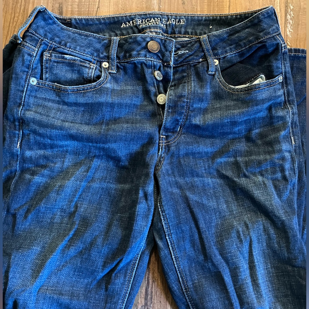 American Eagle Tom Girl Jeans